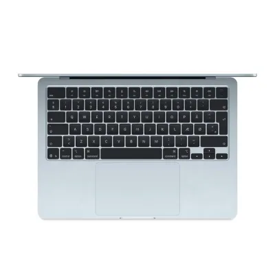 MacBook Air 13” M4 - Íslenskt lyklaborð - sky blue / 256GB/16GB