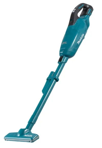 MAKITA 18V Handryksuga Stöng 82 mbar Blá/gegnsæ