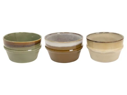 Hit Skál ö12cm h:7cm Mistral 3 mismunandi litir 1stk