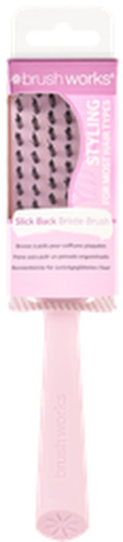 Brushworks hárbursti slick back bristle