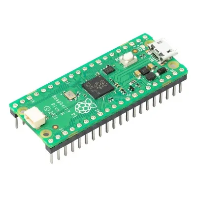 Raspberry Pi Pico með pinnum – RPI-picoH