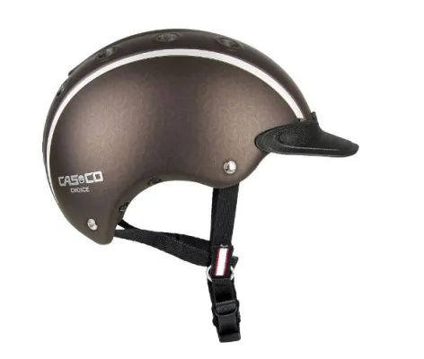 Casco Choice barnahjálmur brúnn