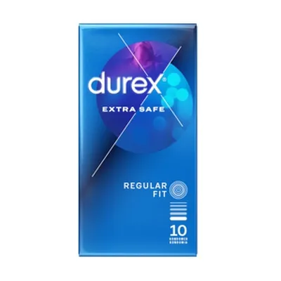 DUREX - Extra safe smokkar - 10 stk