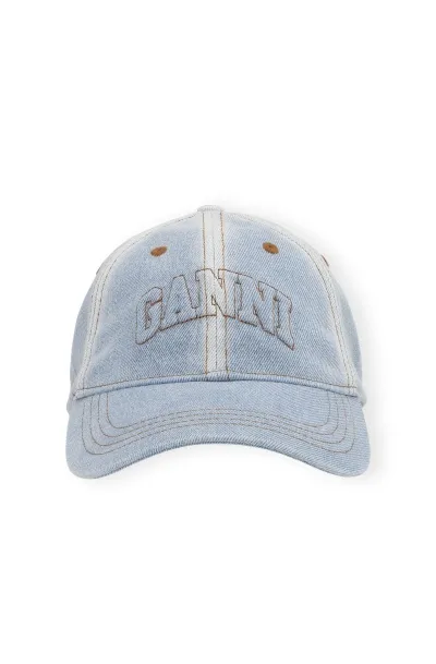GANNI Washed Denim derhúfa