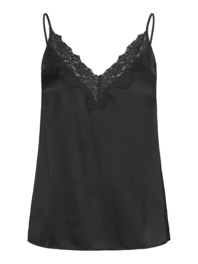 Rosemunde RWSatina SL Lace Strap toppur