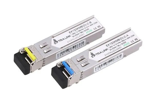 Extralink SFP Transceiver 1,25G 1310/1550nm 3km – par