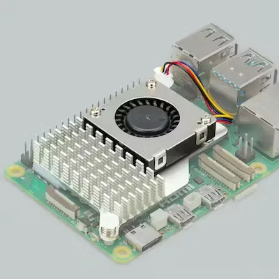 Raspberry Pi 5 kæling með viftu – RPI5-ActiveCooler
