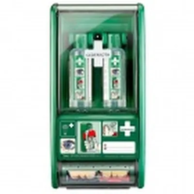 Fyrsta hjálp augnhreinsir skápur