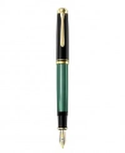 Blekpenni M600 svartur/grænn Pelikan