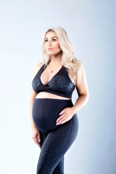 Meðgöngubuxur Leopard