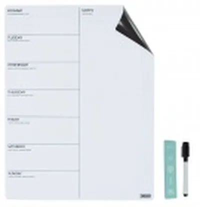 Tússtafla, segulspjald  40x30 sm