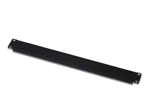 Blindlok 1U í 19" skáp, 45×483 mm, RP19-1U-B