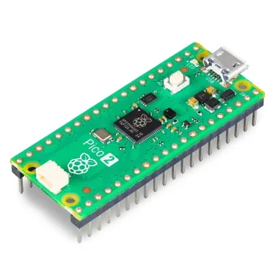 Raspberry Pi Pico 2 með pinnum – RPI-pico-2H