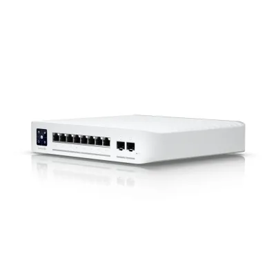 UniFi 8 porta 2.5GbE PoE+ Switch – USW-Enterprise-8-PoE