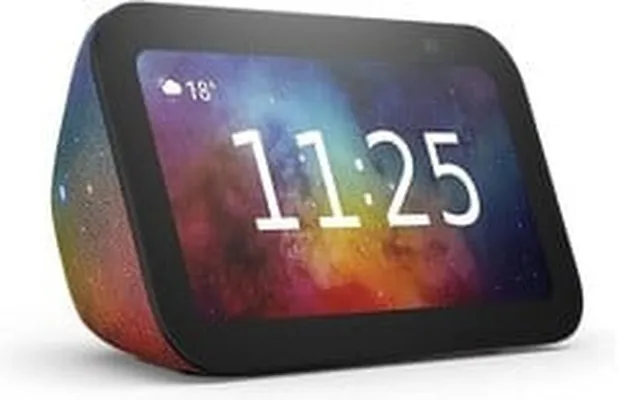 Amazon - Echo show 5 3. gen barna snjallskjár - Galaxy hönnun