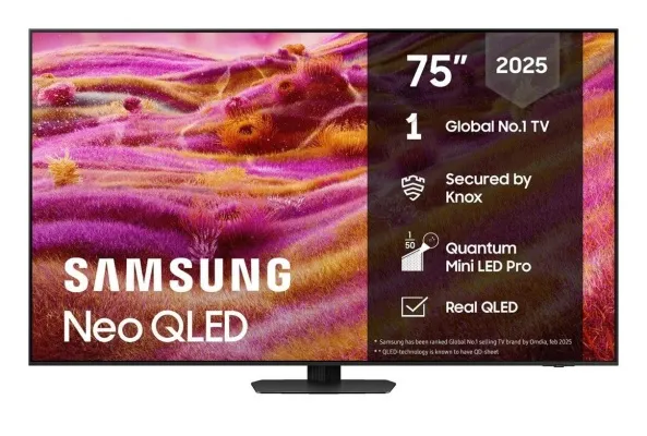 Samsung 75" Neo QLED Mini LED UHD 4K Sjónvarp (2025)