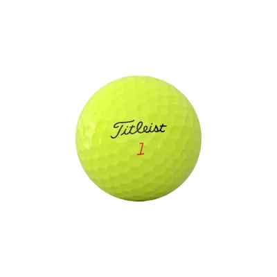 Golfboltar Titleist TruFeel - Yellow / Dúsín (12stk)
