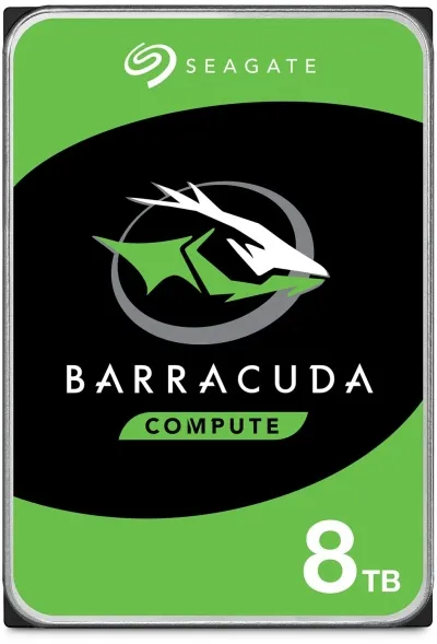 Seagate Barracuda 8TB 3,5" diskur
