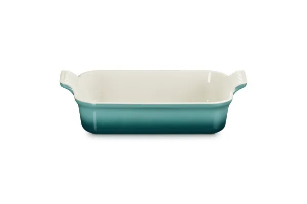 Le Creuset Eldfast mót Heritage 26cm Bleu Riviera