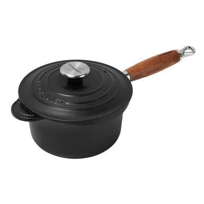 Le Creuset Skaftpottur 18cm Matte Black