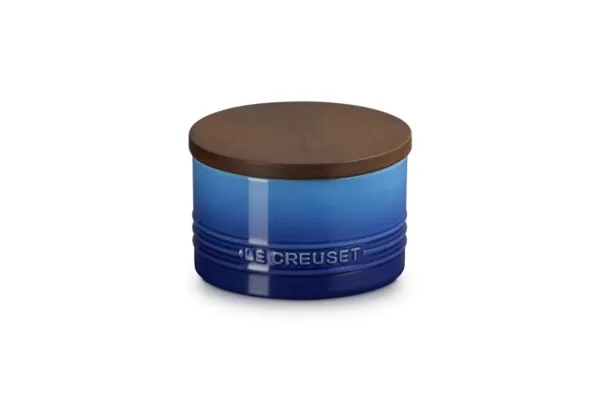 Le Creuset Signature Krukka m/tréloki 470ml Azure