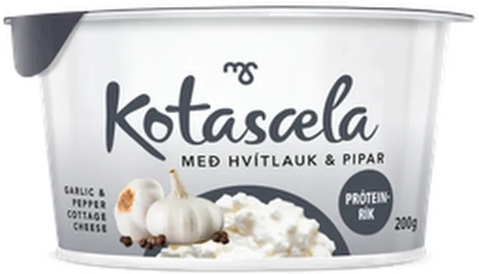 MS kotasæla m/hvítlauk og pipar