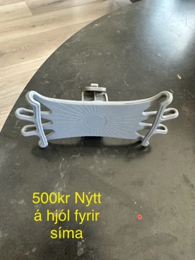 Fyrir síma á stýri grátt