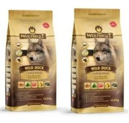 Wolfsblut - 2 x Wild duck large breed - 12,5 kg