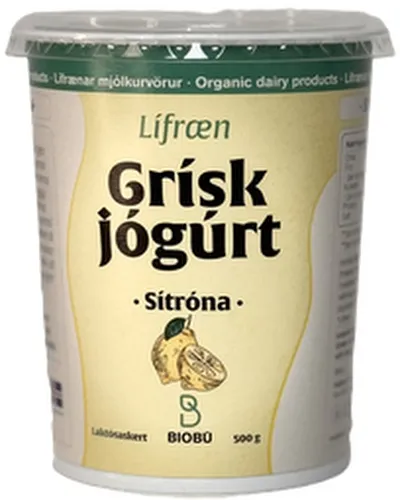 Biobú lífræn grísk sítrónu 500g