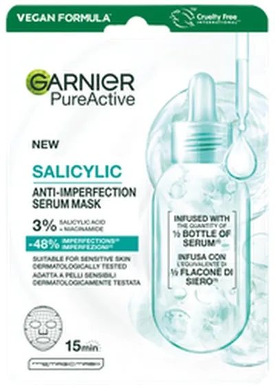 Garnier salicylic serum mask
