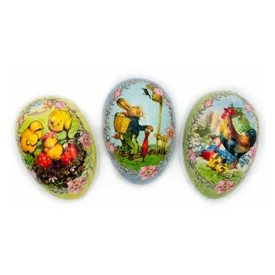 Páskaegg - Easter Joy 25cm - Héri með bakpoka