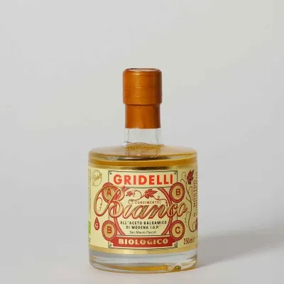 Balsamikedik hvítt lífrænt 250ml