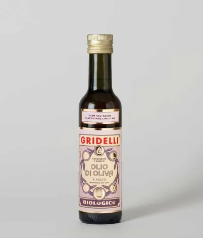 Ólífuolía m/hvítlauk lífræn 250ml