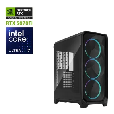 Turntölva Intel 5 Ultra 7 265K/32GB/RTX5070 Ti 16GB/2TB