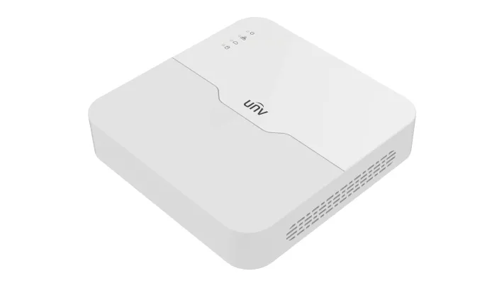 Öryggismyndavélakerfi Uniview með 4 öryggismyndavélum tilbúið til notkunar.