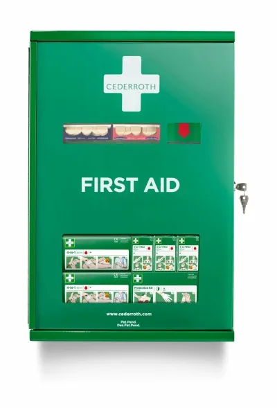 Fyrsta hjálp - Stór Sjúkraskápur