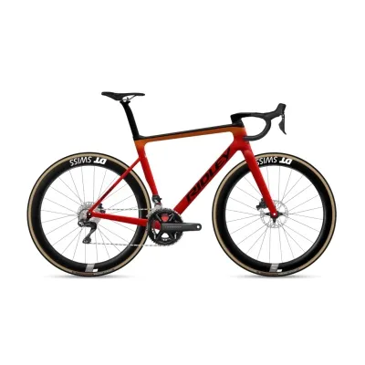 Falcn RS - Rautt/Svart / XS / Shimano Dura Ace Di2 2x12