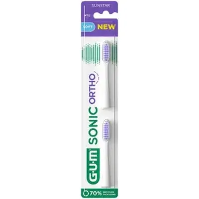GUM - Sonic Ortho hausar #Soft - 2 stk