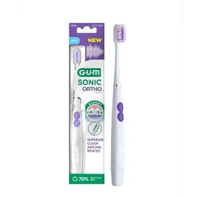 GUM - Sonic Ortho batterístannbursti #Soft
