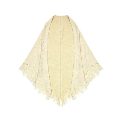 Triangle Shawl O/S - Cream