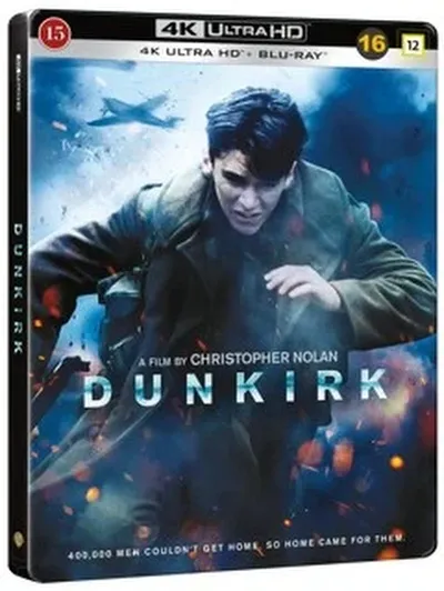 Dunkirk Steelbook 3-disc (4K UHD + BD)