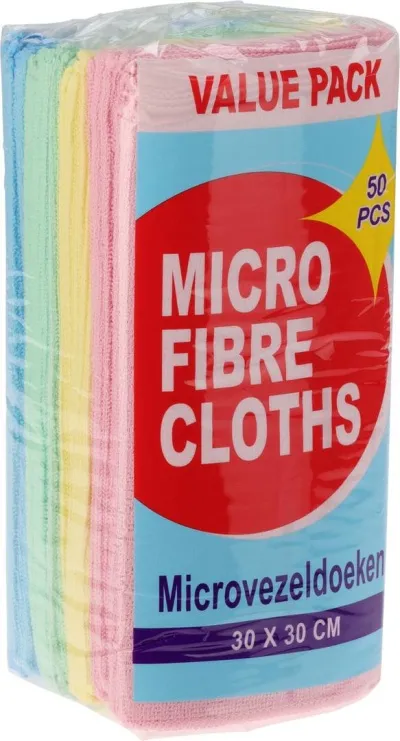 Klútur Micro 50Stk 30X30Cm