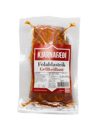 Kjarnafæði folaldasteik grillbrilliant