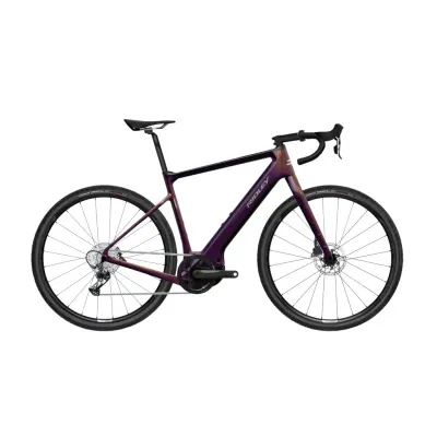 E-Kanzo Adventure - S / Fjölublátt/Silfur / Shimano GRX800 Di2 1x12