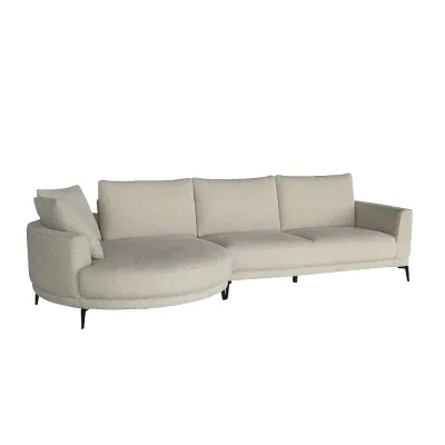 Prescot sófi v/ tunga sahara sand