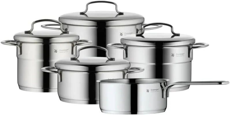 WMF 5 potta "mini" sett með 4 lokum