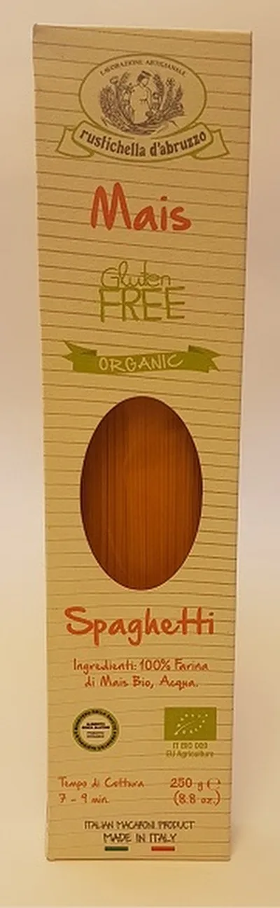 Spaghetti Mais BIO box 250g  Gluten frítt