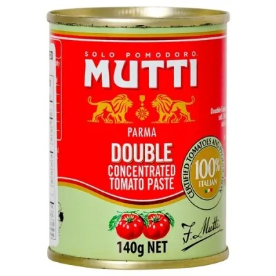 Mutti 2x concentrated paste 140 gr.
