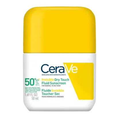 CeraVe – Invisible Dry Touch Fluid Sunscreen SPF50+ 50ml