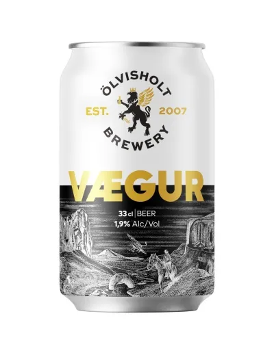 Ölvisholt Vægur 1,9% ABV